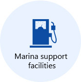 Marina support facilities